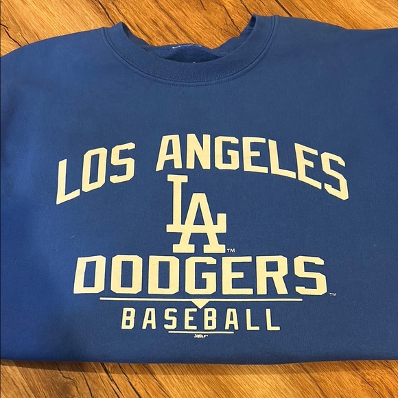 Los Angeles Dodgers Blue Crewneck - Picture 4 of 5